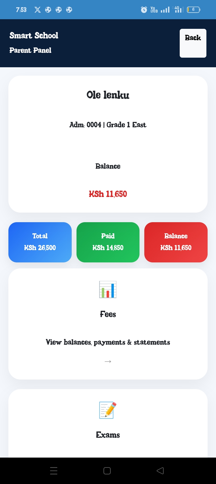 Parent App