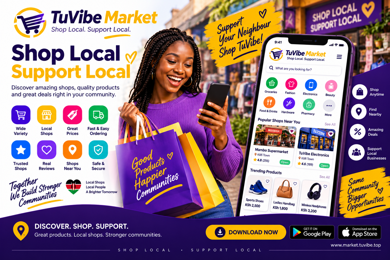 TuVibe Market marketplace